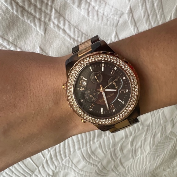 MICHAEL Michael Kors Accessories - Michael Kors Tortoise Watch